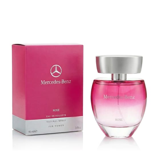 Флакон туалетной воды Mercedes-Benz Rose EDT с цветочным ароматом
