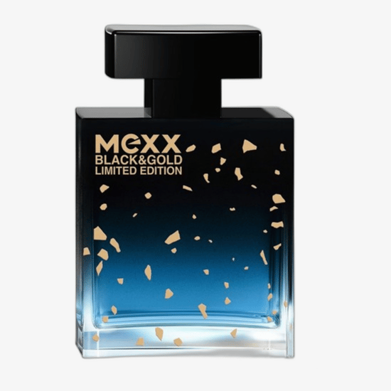 Mexx Black & Gold EDT unisex tualetinis vanduo, produkto vaizdas