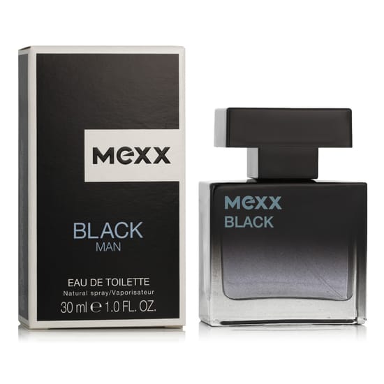 Mexx Black Man Eau De Toilette tualetinio vandens buteliukas