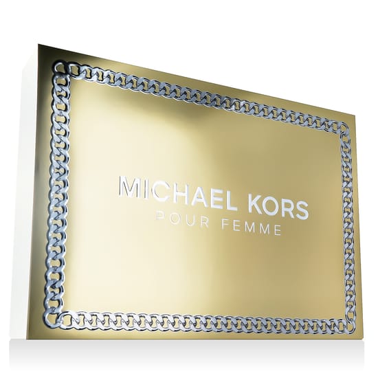 Michael Kors Pour Femme EDP gift set with mini perfume and body care