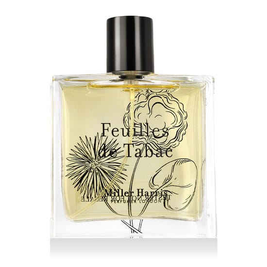 Miller Harris Feuilles de Tabac EDP unisex perfume bottle