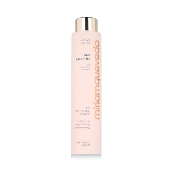 Miriam Quevedo Black Baccara Hair Multiplying Shampoo bottle