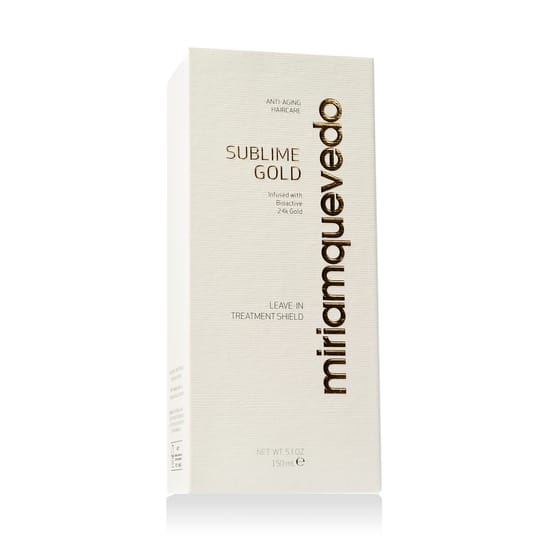 Флакон Miriam Quevedo Sublime Gold — несмываемый спрей для ухода за волосами