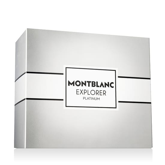 Набор Montblanc Explorer Platinum: Eau de Parfum и гель для тела и волос