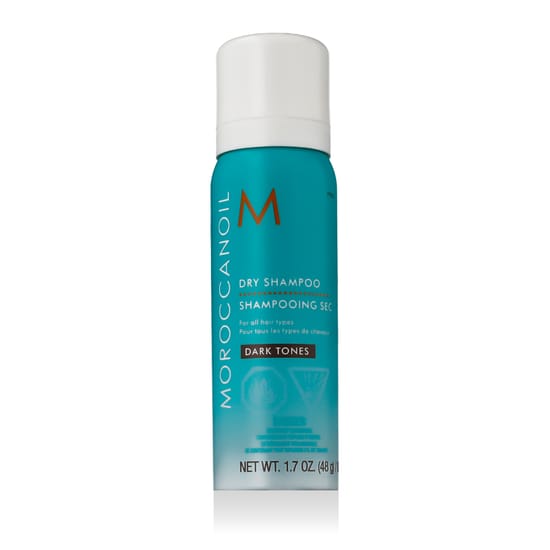 Moroccanoil Dry Shampoo Dark Tones product for refreshing dark hair