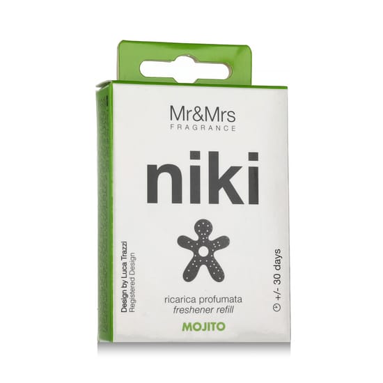Mr&Mrs Fragrance Niki Mojito car air freshener for a zesty interior scent