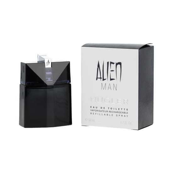 Изображение флакона Mugler Alien Man EDT, древесный унисекс-аромат