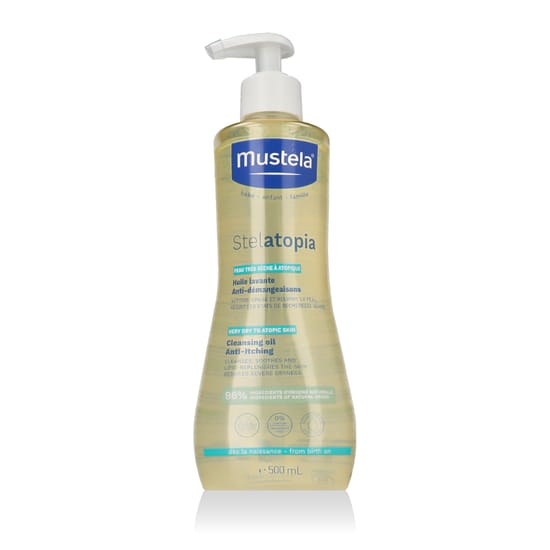 Mustela Bébé Stelatopia Cleansing Oil Anti-itching