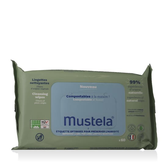 Mustela Bébé Compostable Cleansing Wipes