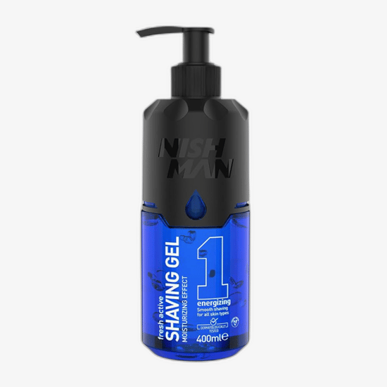 Гель для бритья NISH MAN Energizing, 1 M