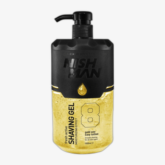 Гель для бритья NISH MAN Gold One 8