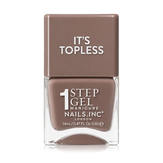 Nails Inc. It’s Topless 1 Step Gel Nail Polish (Megan)