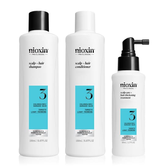 Nioxin System 3 Light Thinning Kit — набор для ухода за тонкими волосами