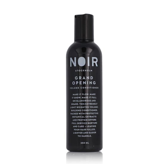 Noir Stockholm Grand Opening apimties kondicionieriaus pakuotė plaukų priežiūrai