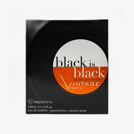 Nuparfums Black is Black Vintage Vinyl EDT
