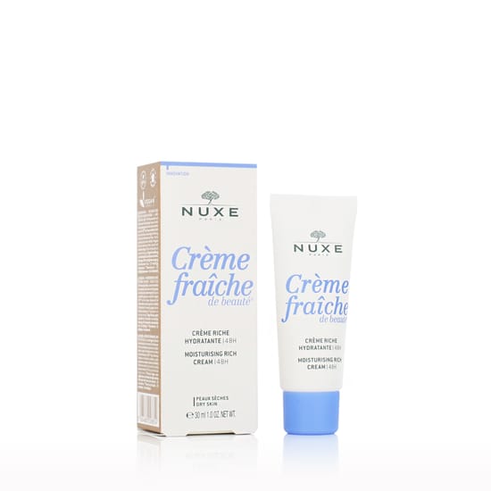 Nuxe Crème Fraîche de Beauté sodrus veido kremas sausai odai