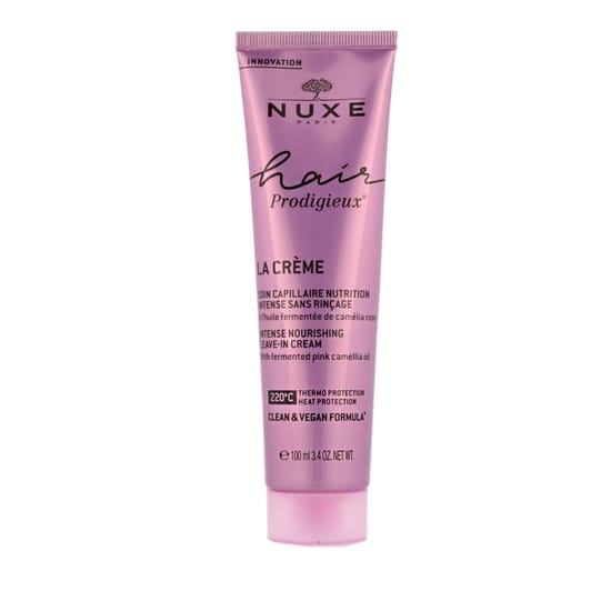 Nuxe Hair Prodigieux nenuplaunamas kremas plaukams – produkto pakuotė