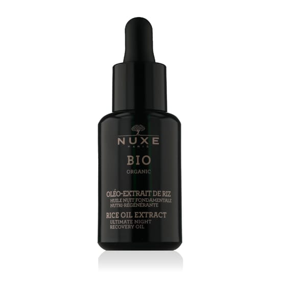 Nuxe Bio Organic Rice Oil Extract naktinis kūno aliejus buteliuke