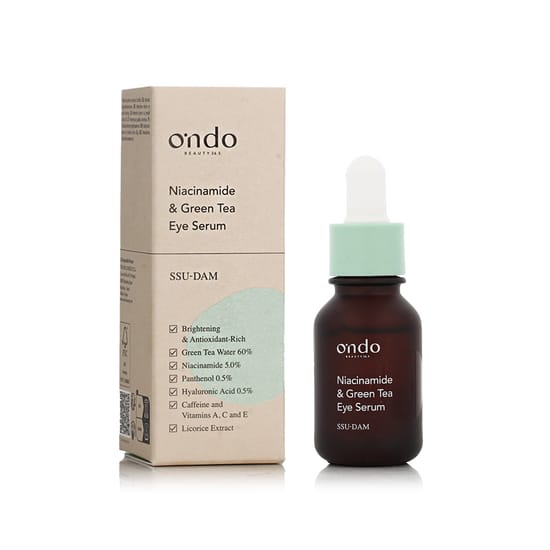 Ondo Beauty 36.5 SSU-DAM akių serumas su niacinamidu ir žaliosios arbatos ekstraktu