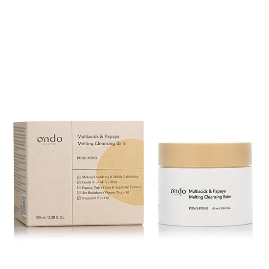 Ondo Beauty 36.5 PONG-PONG veido valymo balzamas su papaja