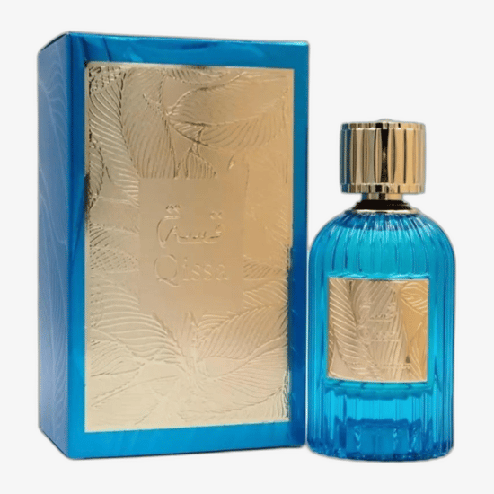 Paris Corner Qissa EDP perfume bottle, a unisex Eau de Parfum