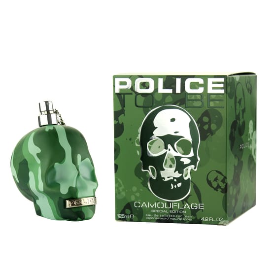 POLICE To Be Camouflage EDT unisex Eau de Toilette bottle