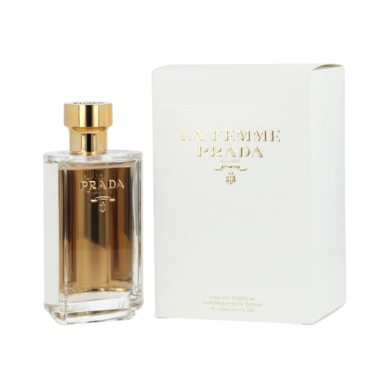 Prada La Femme EDP floral perfume bottle shown as a fragrance product