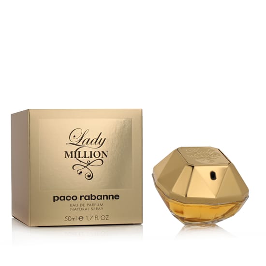Paco Rabanne Lady Million EDP perfume bottle with floral fragrance styling