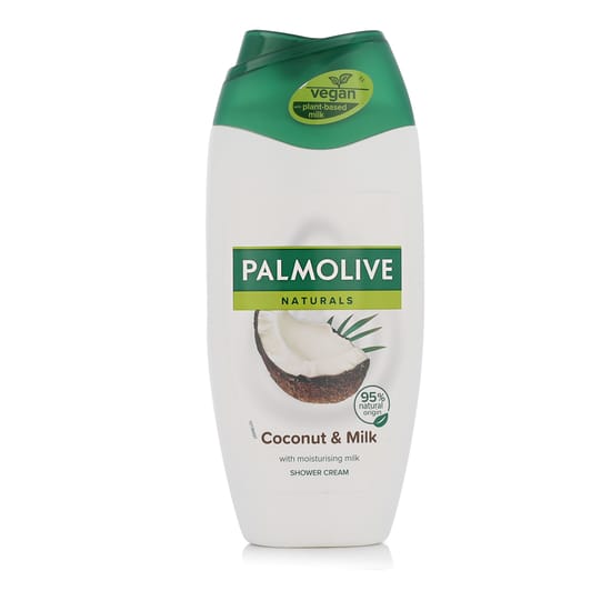 Упаковка Palmolive Naturals Coconut & Milk — крем для душа с кокосом и молоком