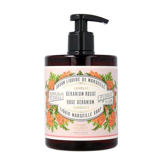 Panier des Sens Rose Géranium skysto Marselio muilo produkto nuotrauka