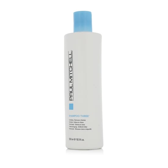 Paul Mitchell Shampoo Three — флакон шампуня для глубокого очищения волос