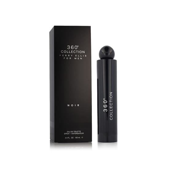 Perry Ellis 360° Collection Noir vyrų tualetinis vanduo, 100 ml buteliukas