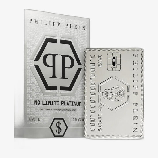 Philipp Plein No Limit$ Platinum EDP uniseksiniai kvepalai flakone