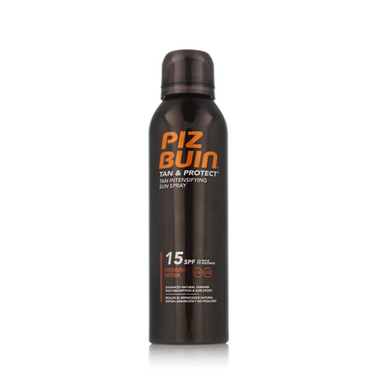 Piz Buin Tan & Protect Tan Intensifying SPF 15 sun lotion bottle