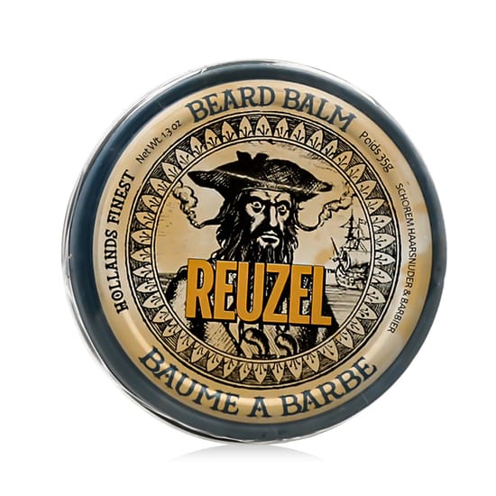 REUZEL Beard Balm 35g product for styling and grooming facial hair