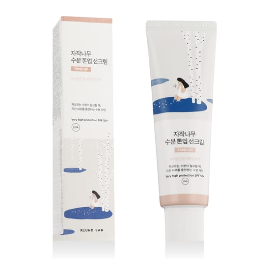 ROUND LAB Birch Juice Moisture Tone-Up Sunscreen SPF 50+