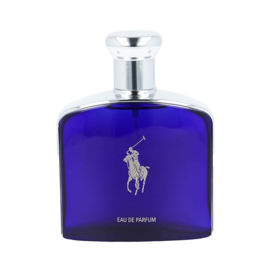 Ralph Lauren Polo Blue EDP bottle, an aquatic Eau de Parfum fragrance