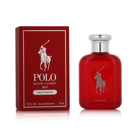 Ralph Lauren Polo Red EDT perfume bottle product photograph