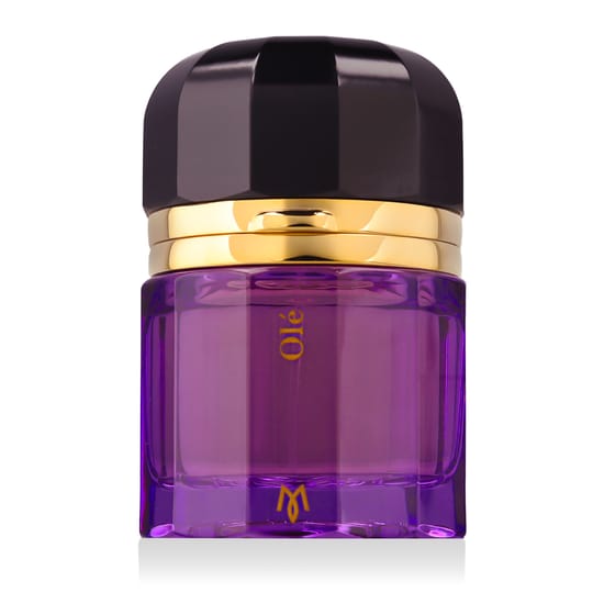 Ramon Monegal Olé EDP unisex fragrance bottle presentation