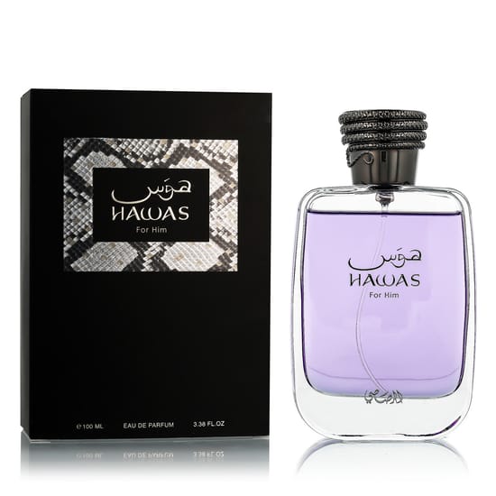Rasasi Hawas For Him Eau De Parfum vyriškų kvepalų produkto nuotrauka