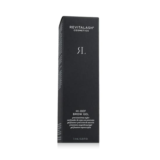 RevitaLash Hi-def Brow Gel – tamsiai rudas antakių gelis makiažui