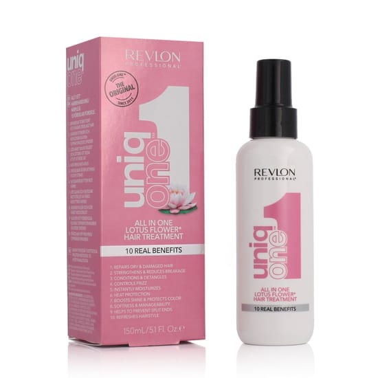 Revlon Uniq One Lotus Flower nenuplaunama plaukų priežiūros priemonė