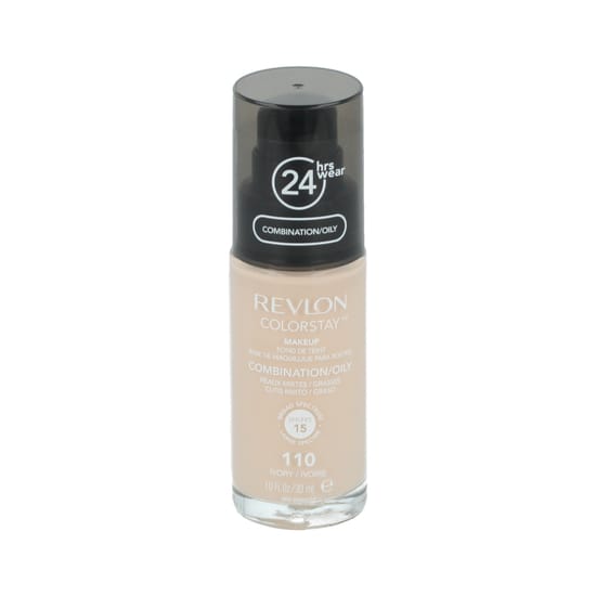 Revlon Colorstay 24hrs Make-Up SPF 15 (110 Ivory) veido makiažo pagrindas