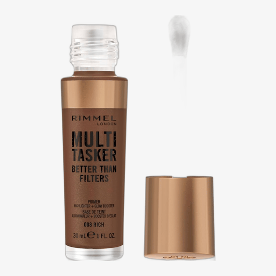 Rimmel London Multi Tasker Primer, Highlighter + Glow Booster (005 Medium)