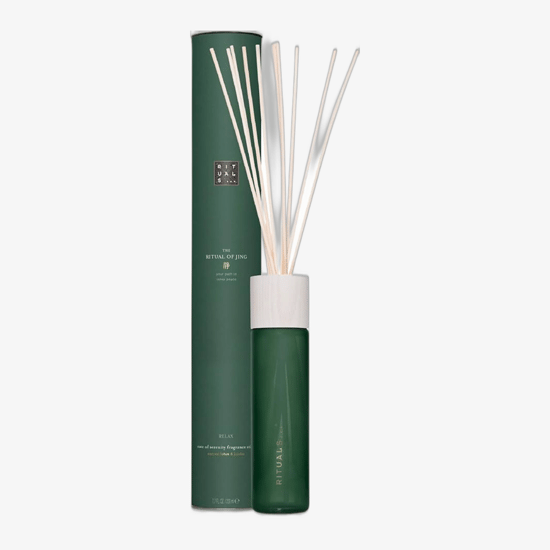 Rituals The Ritual of Jing Relax Fragrance Sticks arranged in a home diffuser