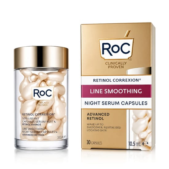 RoC Retinol Correxion® Line Smoothing Night Serum Capsules