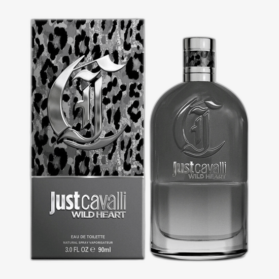 Флакон Roberto Cavalli Just Cavalli Wild Heart for Him EDT, туалетная вода