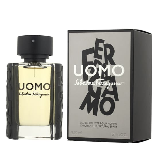 Salvatore Ferragamo Uomo EDT bottle, men's eau de toilette fragrance