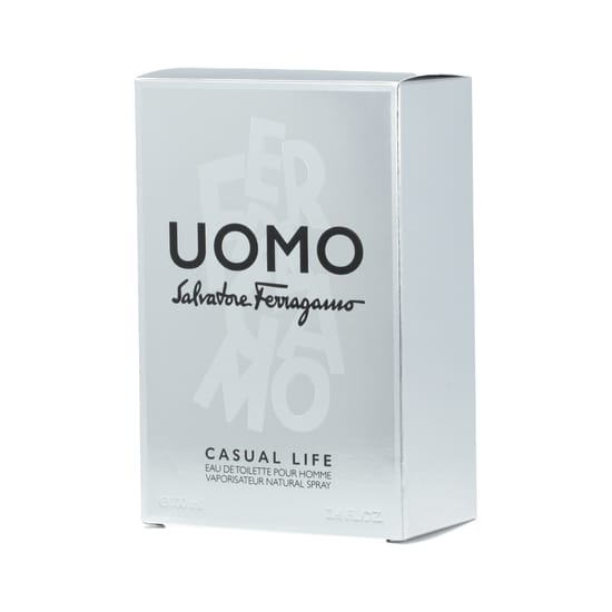 Salvatore Ferragamo Uomo Casual Life EDT men's fragrance bottle