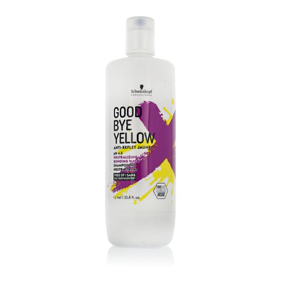 Schwarzkopf Professional Good Bye Yellow toning shampoo bottle
